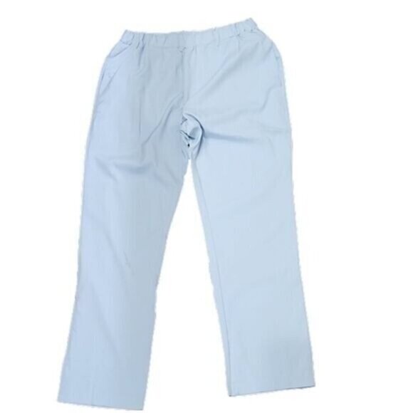Unbranded Pants Light Blue  Pockets Lightweight High Rise Women's XXL - Picture 1 of 8